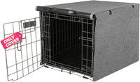 Dog Crate Cover, Kennel Covers Fit for 30 Inch Dogs Crate - Grey / 30 Inch