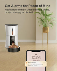 Timed Automatic Cat Feeder - White / WIFI - image 3