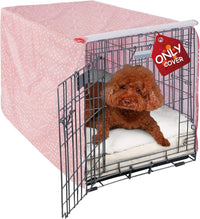 Explore Land Dog Crate Cover - Princess Pink / 42.0"L x 28.0"W x 30.0"H