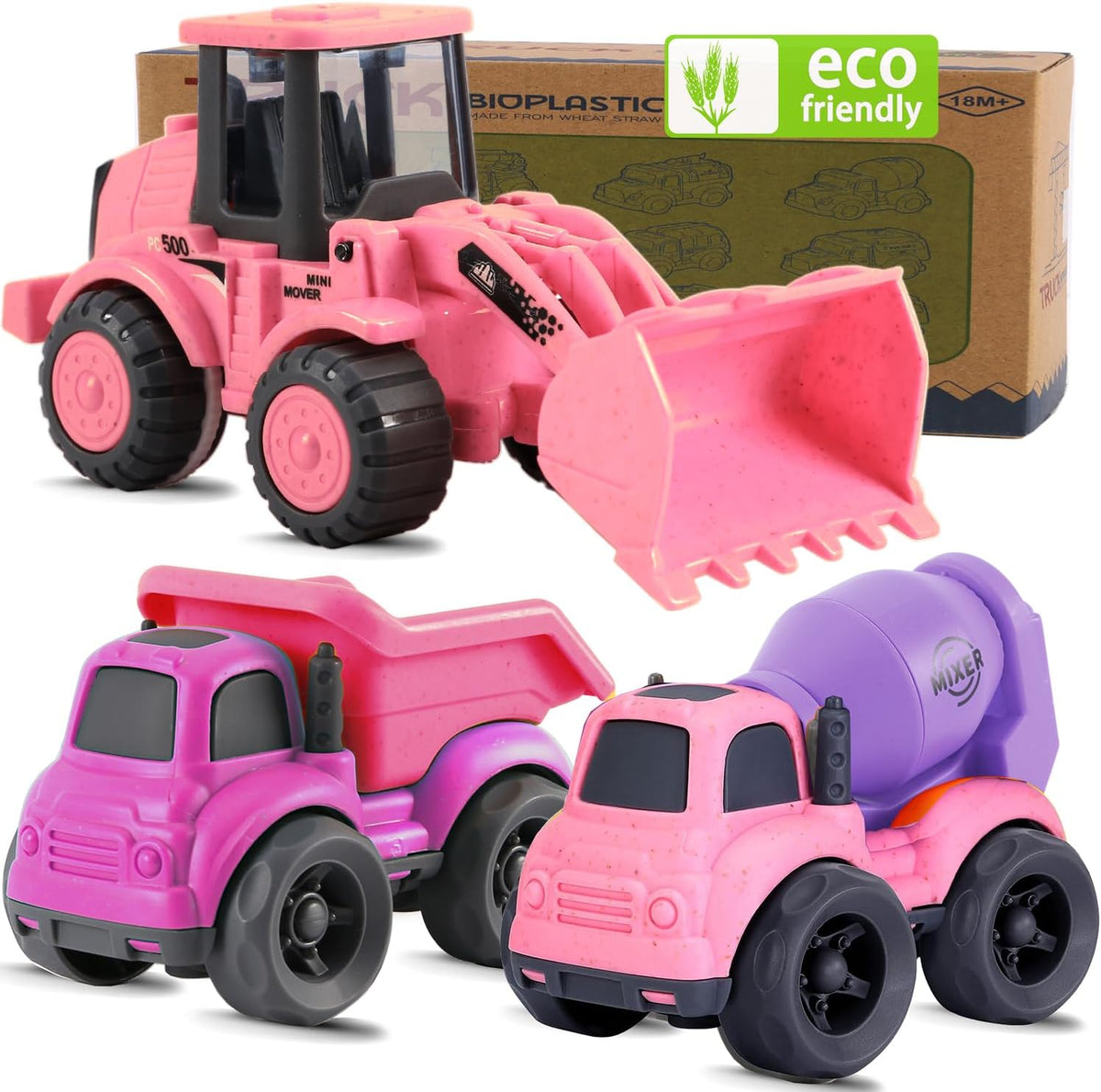 vusum Toddler Toys for Ages 2-4 - Rose