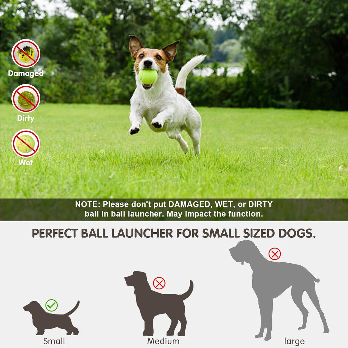 MEKAPLE Automatic Dog Ball Launcher - Launcher - Light Green - image 3