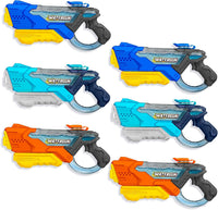 4 Pack Water Guns for Kids and Adult - 6 Pack Colorful