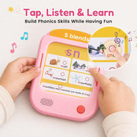 JoyCat Kids Learning Tablet - Pink:Phonics - image 4