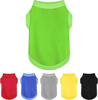 Elevate Your Dog's Fashion Quotient with Colorful and Breathable - 3XL-(38~55lb) | Chest(~30") / Green