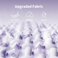 Dog Cooling Vest with Soft Stretchy Sun Protection, XL - X-Large (62-77lbs) / Lilac Ether - image 3