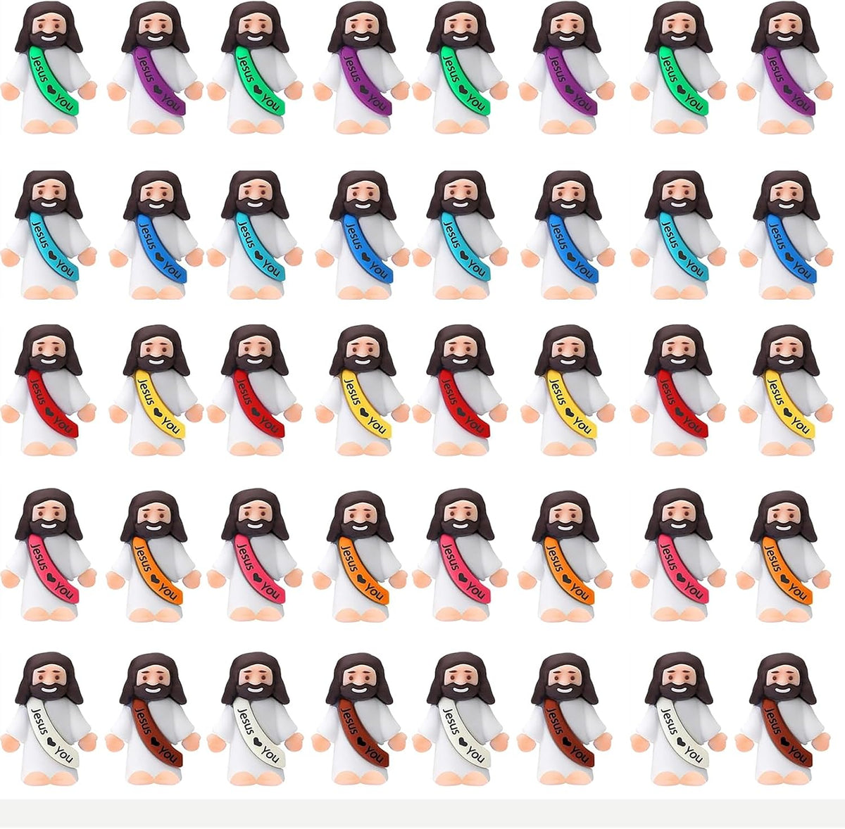 AKFAHOIF 20PCS Little Jesus Figures - 40