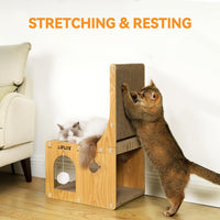 L-Shaped Double-Layer cat Scratching Board - image 4