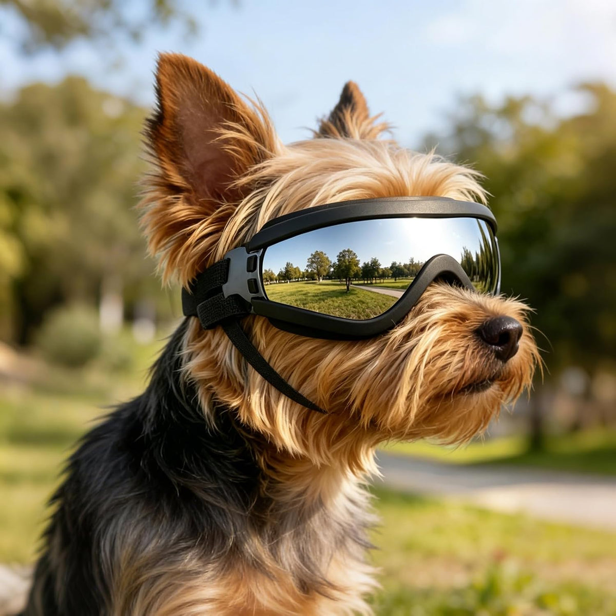Dog Goggles for Small Breeds - Small / Black - image 2