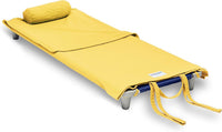 ROLLEE POLLEE Nap Sac Roll Up Napping Blanket with Attached Pillow - Yellow