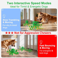 Interactive Dog Toys Octopus to Keep Them Busy – Essentials for Dogs - Green - image 2