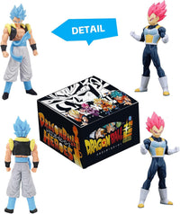 EAZZ 8 piece anime super hero action figures set, 7.8 inch warrior figurines - view 7