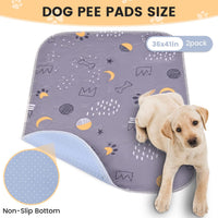 UPSKY Washable Pee Pads for Dogs 2 Pack 34" x 36", Waterproof - A-grey / 36x41 Inch (Pack of 2) - image 2