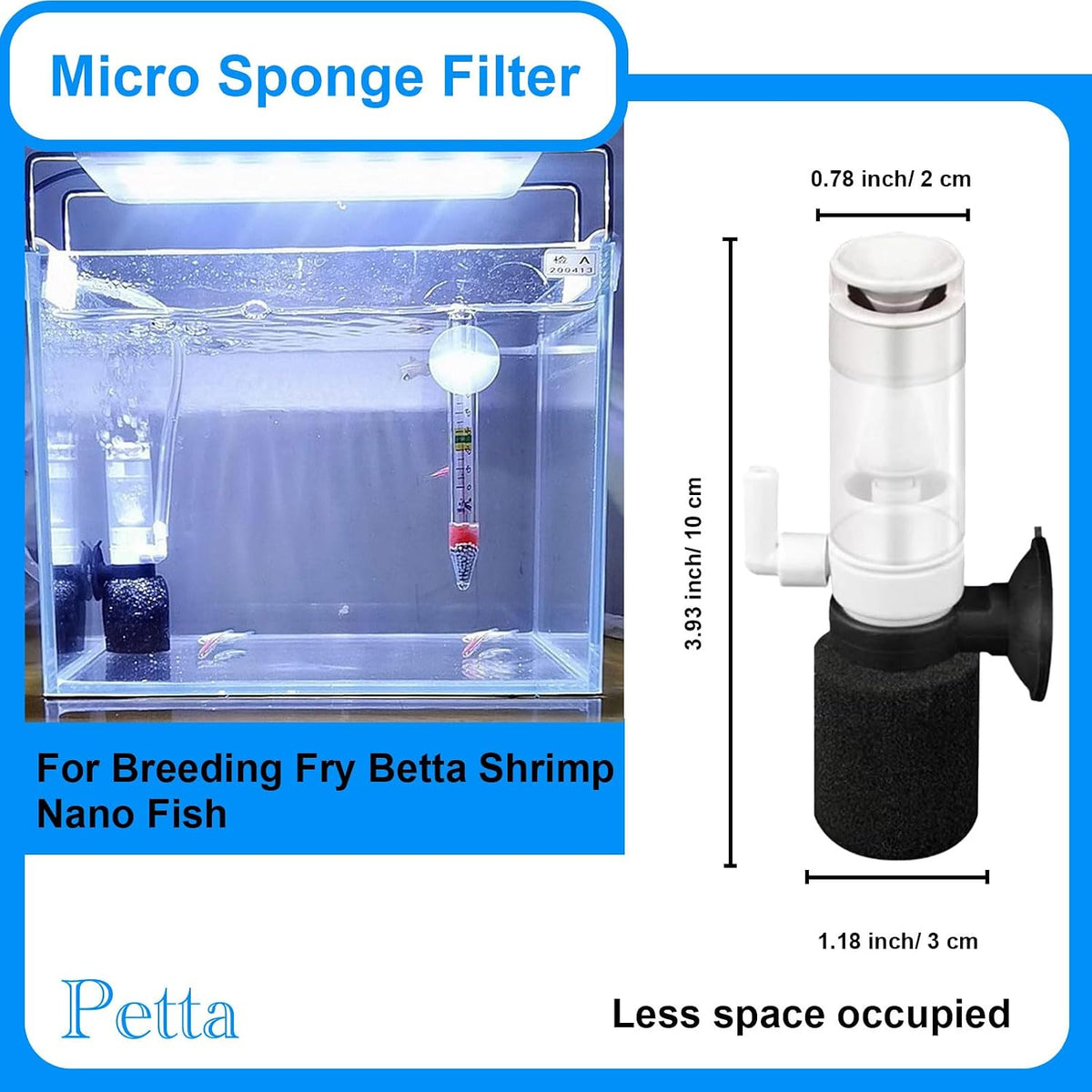 USB Oxygen Air Pump for Aquarium - Black1 - image 3