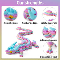 3D Printed Dragon Eggs with Dragon Inside - Random Rainbow - image 2