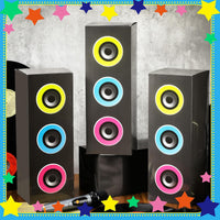 Humyoun 4 piece 80s 90s paper boombox party decoration boxes in colorful print - view 11
