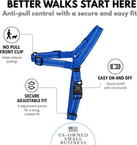 ShawnCo Dream Walk Pro No-Pull Dog Harness – Essentials for Dogs - Large / Electric Blue - image 3