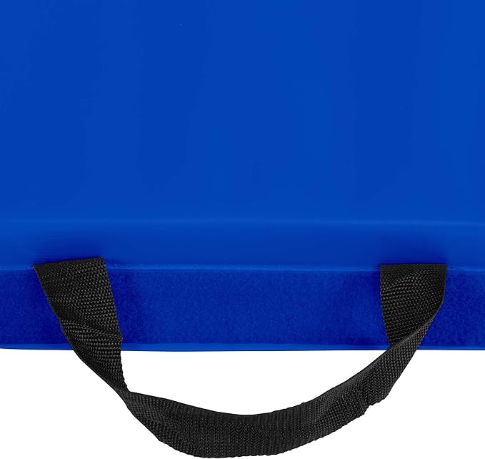 We Sell Mats - 4 ft x 8 ft x 2 in Personal Fitness & Exercise Mat for Home Workout - Lightweight and Folds for Carrying – All Purpose Home Gym Mat – Thick Mat for Yoga, Pilates, Stretches, and Floor Exercises