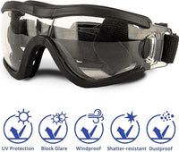 Medium Dog Sunglasses with Adjustable Strap UV Protection, Winproof Puppy Sunglasses, Suitable for Dogs Eyes Protection，Soft Dog Goggles