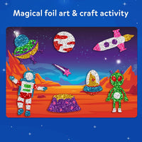 Skillmatics Foil Fun Unicorn & Princesses, Foil Art & Craft - 7. Space - image 3