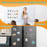 Kasfalci CVC Word Magnets for Toddlers 1-3 - Magic E - image 3