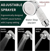ZCONIEY Sink Faucet Sprayer Attachment, Shower Head Attaches To Tub Faucet, Dog Bathing Hose Shower Set for Laundry Bathroom Kitchen