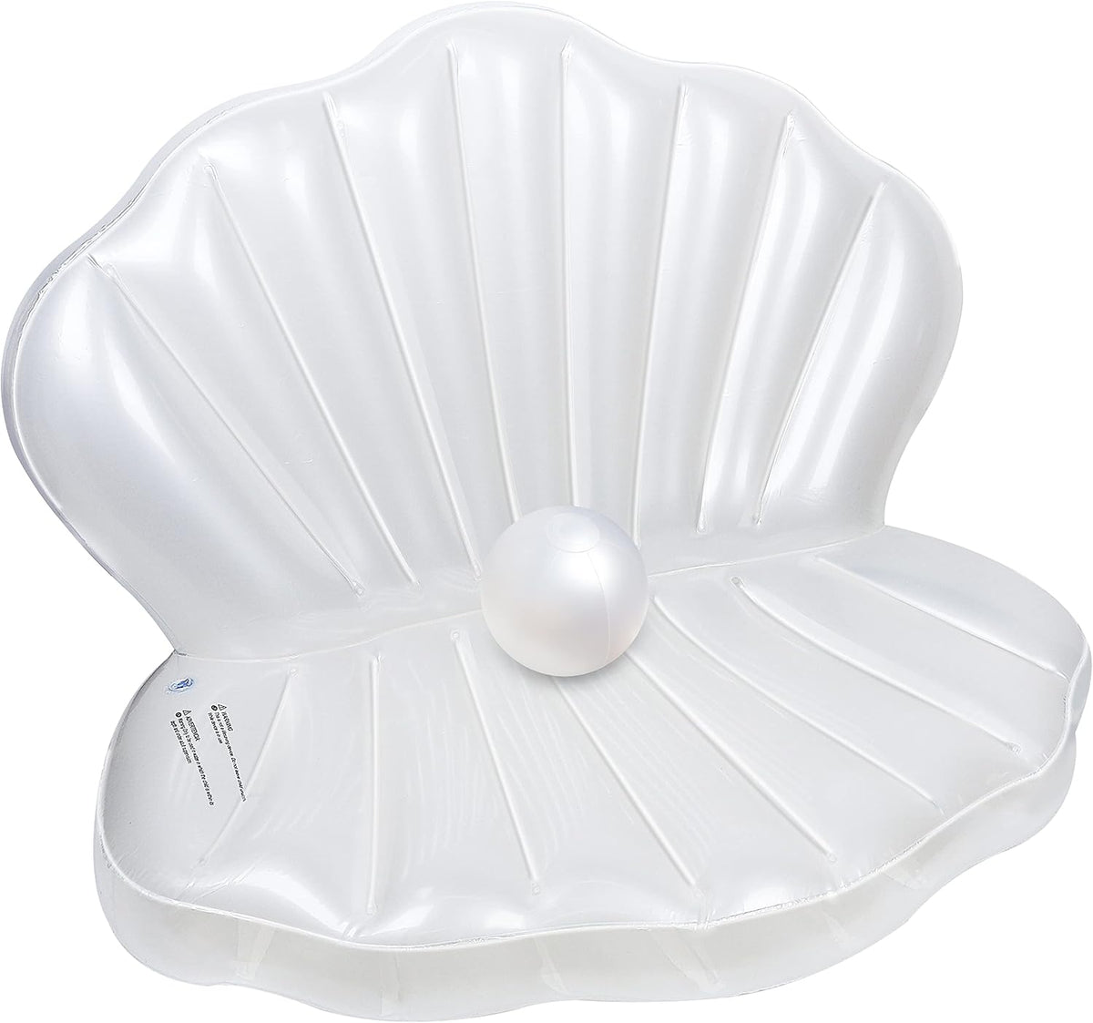 Zcaukya Inflatable Seashell Pool Float, Giant Clam – Fun for Kids & Family