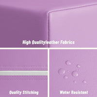 TODIBY 6-Piece Soft PU Leather Toddlers Climbing Toys - Purple Pink / Regular Size - image 4