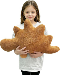 Isaacalyx Dino Nugget Pillow, Dinosaur Theme Party Decorations - Stegosaurus / Large