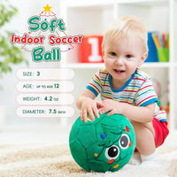VangeBow Silent Indoor Soccer Ball for Toddlers - Christmas Tree - image 3