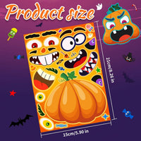Natonhi 32 rainbow Halloween scratch art masks with wooden styluses and strings - view 14