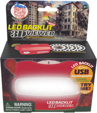 WARM FUZZY LED backlit 3D viewer with natural disasters reels - view 32