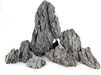 Dragon Stone Aquarium Rock Seiryu Stone for Aquariums, Fish Tanks, Bonsai, Terrariums, Wargaming Dioramas, Indoor or Outdoor Gardens-40Lb(2-10 Inch)