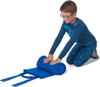 ROLLEE POLLEE Nap Sac Roll Up Napping Blanket with Attached Pillow - Royal Blue - image 3