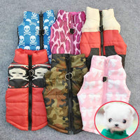 Winter Waterproof Windproof Dog Vest Coat - XS(Back:9.0", Chest:13.5", 3.0-5.0lbs) / Camouflage - image 4