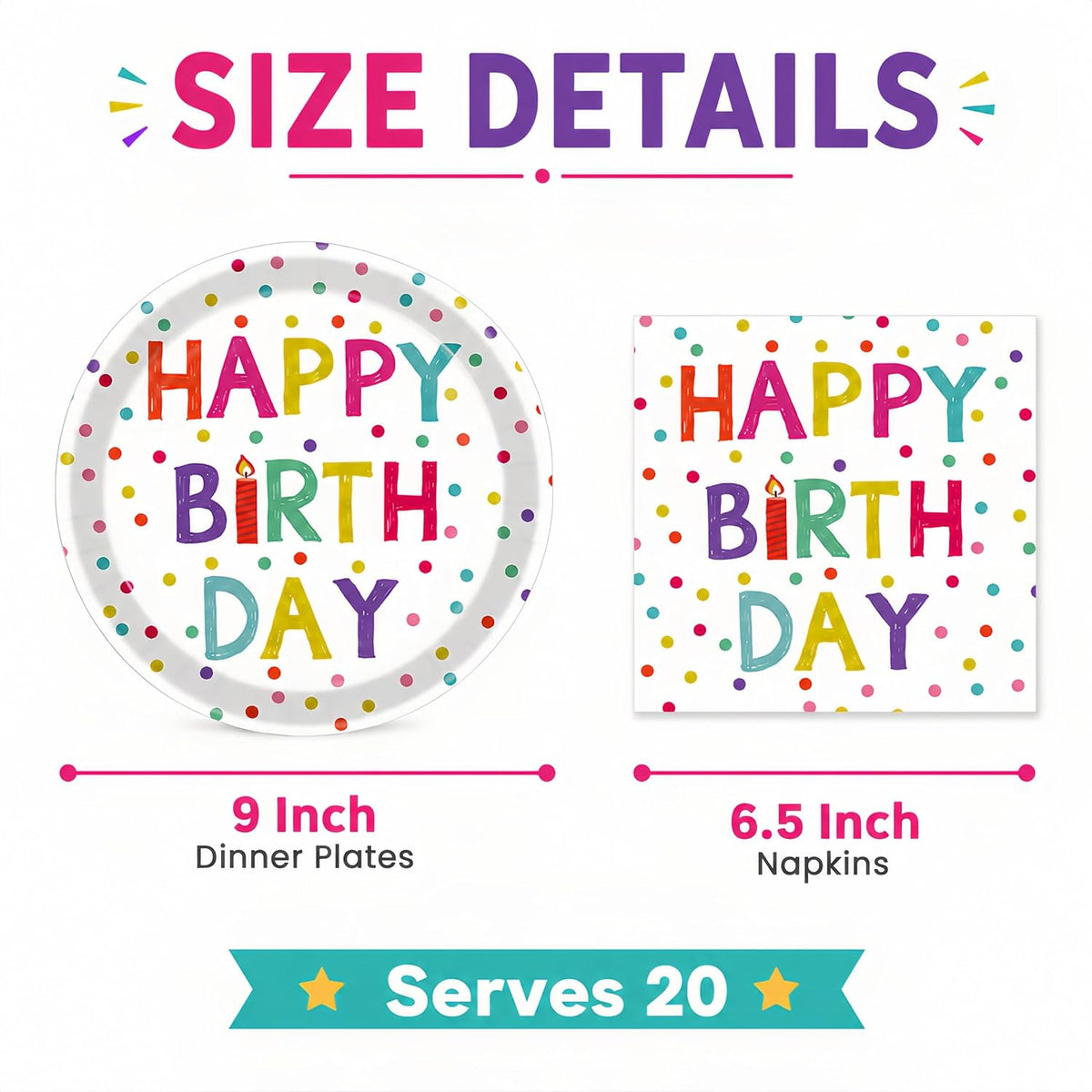 40 Pcs Basketball Plates and Napkins Set - Birthday - image 2