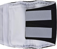 CuteBone Dog Diapers Male Washable Belly Band for Male Dogs Wraps 3pcs a Pack DM41L
