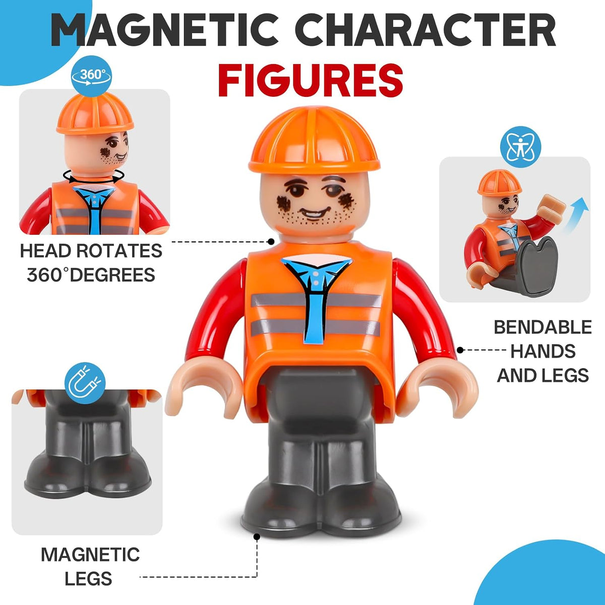 Magnetic People Figures for Kids - Magnetic People Figures - image 4