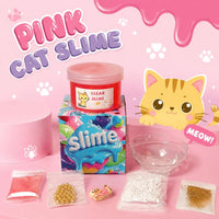 Clear Glitter Slime Kit with Little Turtle Toy for Girls Age 6-14 - Red - image 2