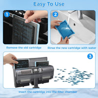 Aquarium Filter Replacement Cartridge - Rite-Size C / Size C-20pcs - image 3