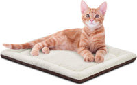 K&H Self-Warming Cat Bed Pad, Self Heating Pad - 21 X 17 Inches (Pack of 6) / Recyclable Box / Oatmeal/Chocolate