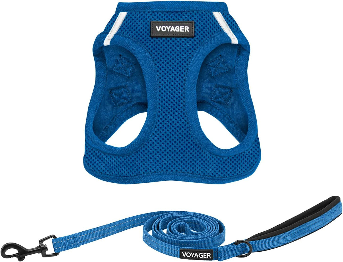 Best Pet Supplies Voyager Step-in Air All Weather Mesh Harness - Royal Blue / XL (Chest: 20.5 - 23")