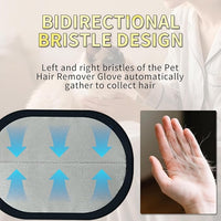 3 Pcs Pet Hair Removal Glove, Electrostatic Pet Hair Removal Gloves, Reusable Cat and Dog Hair Remover, for Couch, Carpet, Furniture, Car, Bedding, Cat Grooming Gloves