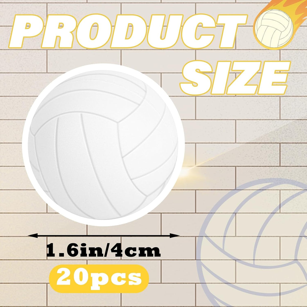 Hxezoc 20 mini baseball stress balls made of soft foam - view 27
