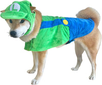 ComfyCamper Hat and Suspenders Dog Costume - Medium / Green - image 2