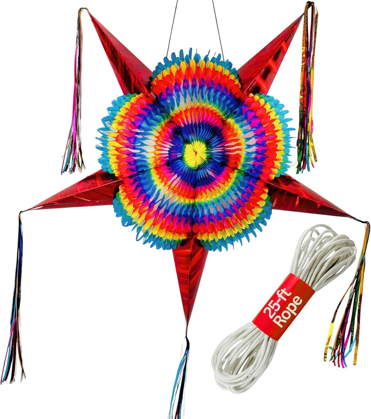 Mexican Piñata, Christmas Pinata - Red Extra Strong 32"