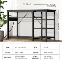 Keelian 55-75 Gallon Fish Tank Stand With Power Outlets for Aquarium - 20-29 Gallon - image 4