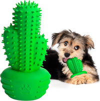 Cactus Dog Chew Toy for Aggressive Chewers - For Small Dog(Up to15lbs) / Green
