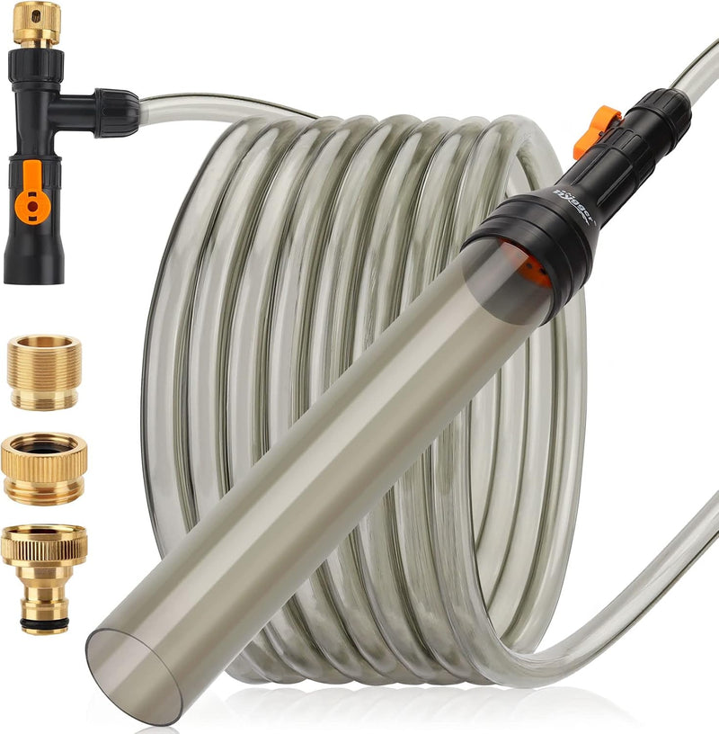 hygger Upgrade Aquarium Water Changer Kit - 25FT