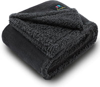 Luciphia Waterproof Pet Blanket - M (57" x40") / Black