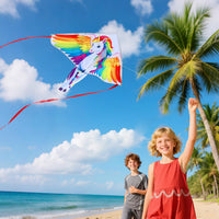 Xida large dragon delta kite for kids, 55 x 61.8 inch ripstop polyester with flying line - view 25
